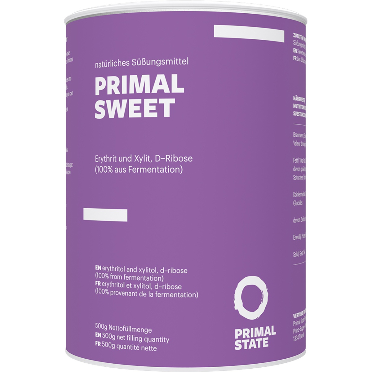 primal sweet zuckerersatz 1